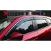 Дефлекторы окон для Mazda CX-5, черный пластик, 4 шт.