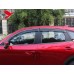 Дефлекторы окон для Mazda CX-5, черный пластик, 4 шт.