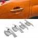 Декоративная накладка для Peugeot 2008: хромированные б