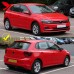Боковая накладка на жалюзи для VW Polo Mk6 (AW) ABS, че