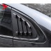 Четверть окна Chevrolet Malibu 2016-2019: совок из АБС-