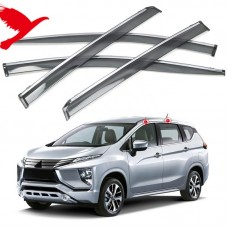 Дефлекторы для Боковых Окон Mitsubishi Xpander, Пластик, 4 Шт.