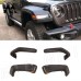 Крылья Miji для Wrangler JL, Abs, с LED-фонарями, окраш