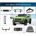 Подножки для Jeep Wrangler JL из нержавеющей стали, цве