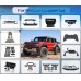 Подножки для Jeep Wrangler JL из нержавеющей стали, цве
