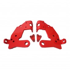 Передний Бампер Parts For Jeep Wrangler Racing Hitch, Красный, Черный.