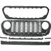 Новая черная передняя решетка для Jeep Wrangler JL - ид