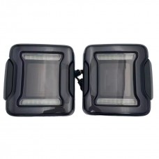 Светодиодные Задние Фонари для Jeep Wrangler Jl, Parts For Jeep, Черного Цвета, Новые и Б/у