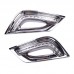 Дневные ходовые огни Hyundai Sonata белого цвета из ABS