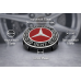 Колпачки на литые диски Mercedes-Benz 75мм черные красная звезда, заглушки в ступицу Мерседес, 4 шт. Колпачки на литые диски Mercedes-Benz 75мм черные красная звезда, заглушки в ступицу Мерседес, 4 шт.