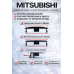 Колпачки заглушки ступицы Mitsubishi 60мм 4 шт, центральные колпачки на литые диски Митсубиси.