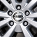 Колпачки на диски Nissan 54 мм, Заглушки ступицы Ниссан серебро хром, 4 шт.
