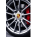 Колпачки ступицы Porsche 76 мм, 4 шт. Заглушки для дисков Порше зеркальные, эмблема на колеса авто