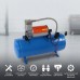 Компрессор воздушный с ресивером 6л, 12V, 150 PSI, для пневмосигнала и быстрой подкачки шин, синий