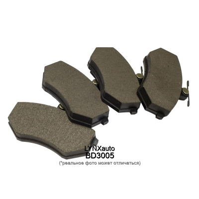 Колодки тормозные дисковые LYNXauto BD3005