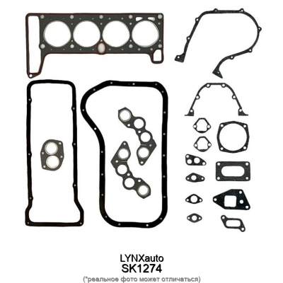 Комплект прокладок, двигатель LYNXauto SK1274