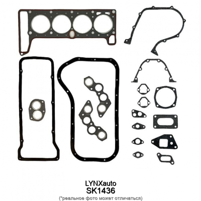 Комплект прокладок крышки головки цилиндра LYNXauto SK1436