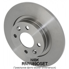 Диск тормозной перфорированный NIBK RN1189DSET
