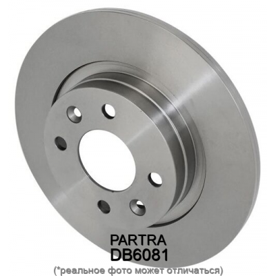 Диск тормозной PARTRA DB6081