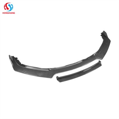 Honghang Brand Factory Hot Sale Car Carbon Fiber Look Универсальный разделитель губ переднего бампера - tuningdom.ru