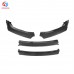 Honghang Brand Factory Hot Sale Car Carbon Fiber Look Универсальный разделитель губ переднего бампера - tuningdom.ru