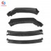 Honghang Brand Factory Hot Sale Car Carbon Fiber Look Универсальный разделитель губ переднего бампера - tuningdom.ru