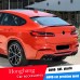 Спойлер для BMW X4 G02 2019-2020, Черный/Карбон - купить в интернет-магазине Tuningdom.ru