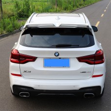 Спойлер для Bmw X3 G01 2018-2019, Черный/Карбон, Abs Пластик