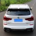 Спойлер для BMW X3 G01 2018-2019, Черный/Карбон, ABS Пластик - купить в интернет-магазине tuningdom.ru