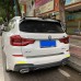 Спойлер для BMW X3 G01 2018-2019, Черный/Карбон, ABS Пластик - купить в интернет-магазине tuningdom.ru