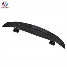 Honghang supplier Auto Accessories Other Car Parts Wholesale ABS Material Universal Gloss Black Rear Wing Spoiler For All Cars