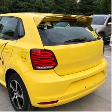 Спойлер для Volkswagen Polo 2014-2020, Черный/Карбон