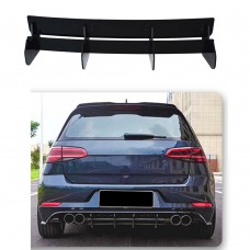 Спойлер для Volkswagen Golf7 Mk7.5 - Abs Пластик, Черный