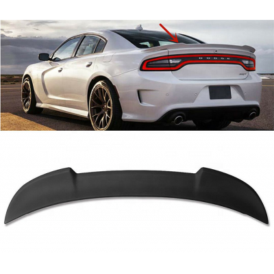Спойлер для Dodge Charger 2015-2020: качественный ABS Пластик, Матовый и Глянцевый черный - tuningdom.ru