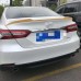 Спойлер для Toyota Camry 2018-2020: качественный ABS пластик, неокрашенный/черный/карбон - TuningDom