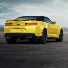 Спойлер Chevrolet Camaro 2016-2021 Abs Пластик Неокрашенный/Черный