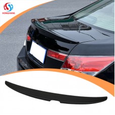Спойлер для Honda Accord 2008-2012, Матовый Черный Abs Пластик
