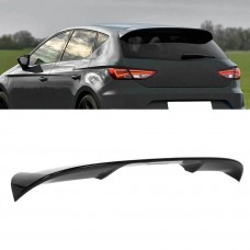 Спойлер для Seat Ibiza 2012-2016, Матовый Черный