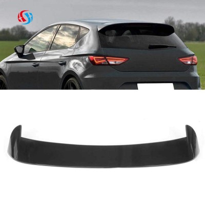 Спойлер для Seat Leon 2012-2016, матовый черный - купить в интернет-магазине tuningdom.ru