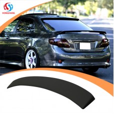 Спойлер для Toyota Corolla 2009-2013, Черный Карбон Abs
