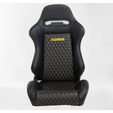 Hot Sale Jiabeir Universal Reclinable Black Pvc Carbon Look Leather Bucket Racing Seats 1035 Series