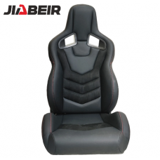 Jbr 1039r Black Fiberglass Comfortable Racing Luxury Leather Fabric Auto Car Vehicle Seats