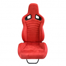 New Design Pvc Suede Fiber Glass Carbon Fiber Racing Seat Performance Car Use Seat