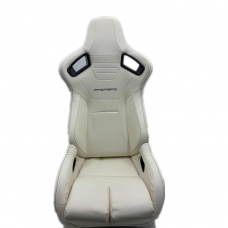 Jbr1061 New Design Universal White Fancy Pvc Leather Racing Bucket Seats For Sale