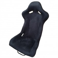 Bucket Fiberglass Seat Sport Carbon Fiber Car Seat Soft Cushion Boat Memory Foam Fabric Cloth Racing Seat