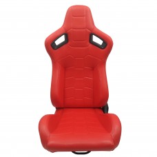 Adjustable Pvc Leather Universal Racing Car Seats