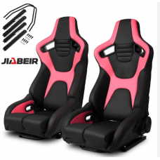 Jbr 1095 Universal Driver Car High Quality Leather Adjustable Sport Simulator Gaming Sim Racing Seats