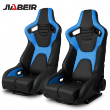 Jbr 1095 Universal Driver Car High Quality Leather Adjustable Sport Simulator Gaming Sim Racing Seats