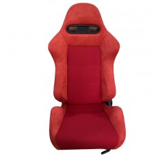 Hot Sale Jiabeir Universal Reclinable Red Suede Racing Seats 1098 Series