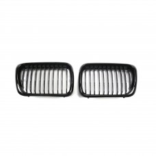 Glossy black E36 Single Line ABS Car Grille for BMW 3 series 1996-1999 year